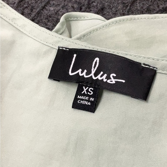 Lulu's Light Green dress - Picture 3 of 3